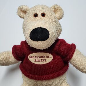 2002 GUND Parable Christian Stores MAX Bear Plush God Is With Us Always Teddy